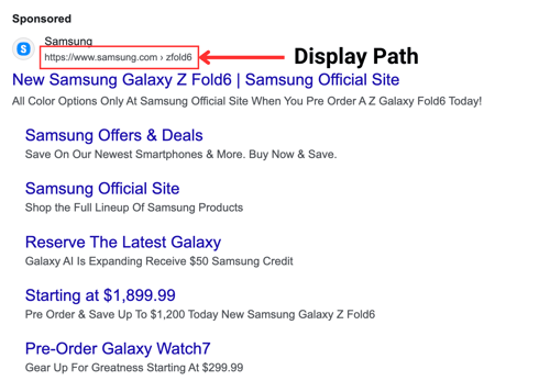 Display Path Example - Samsung